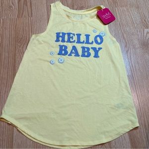 NWT‎ Isabel Maternity yellow tank XS